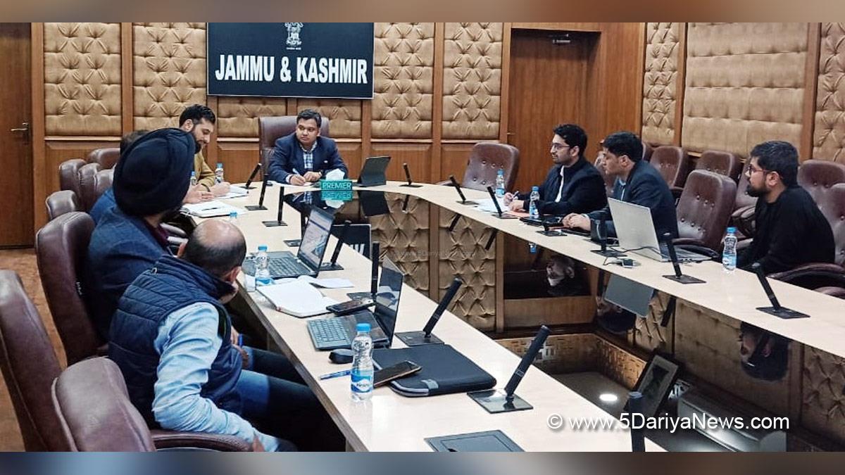Jammu, Secretary Revenue, Dr. Piyush Singla, Jammu And Kashmir, Jammu & Kashmir