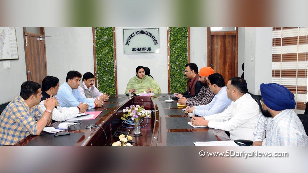 Udhampur, DDC Udhampur, District Development Commissioner Udhampur, Krittika Jyotsna, Kashmir, Jammu And Kashmir, Jammu & Kashmir, District Administration Udhampur