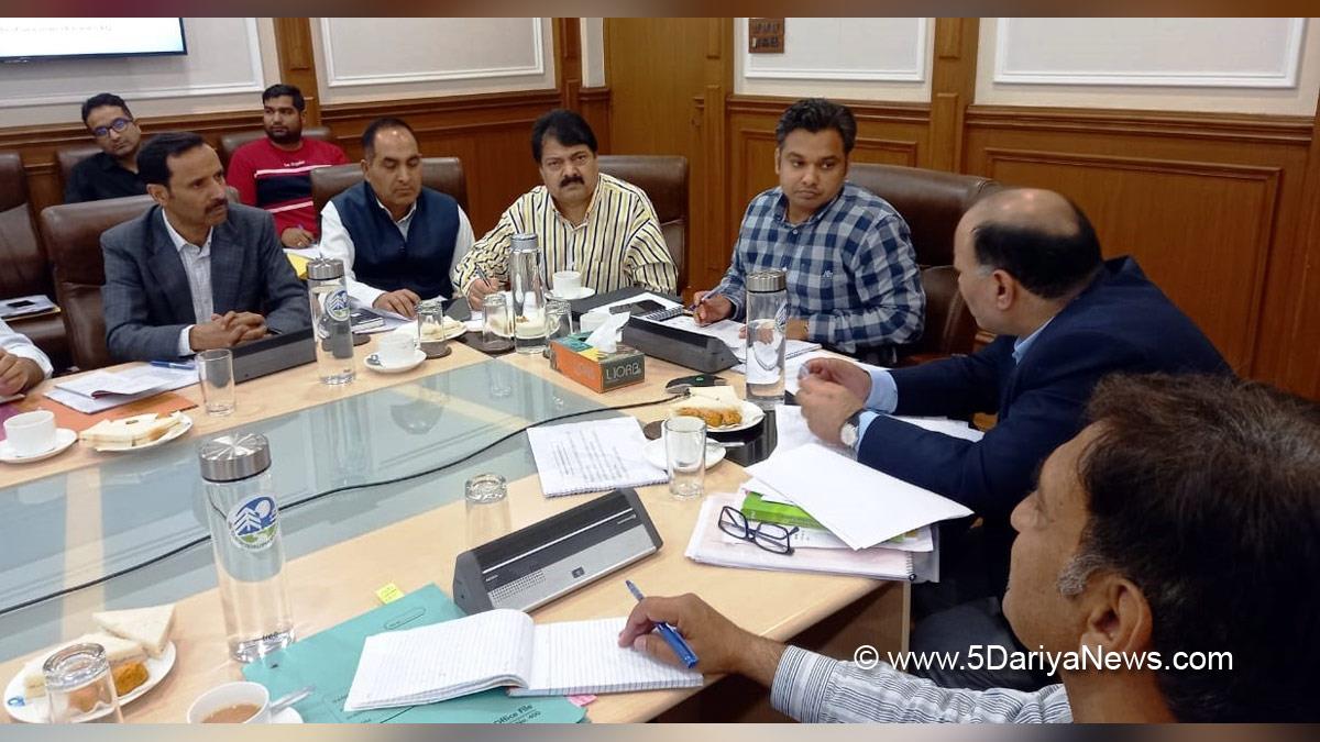 Jammu, Secretary Revenue, Dr Piyush Singla, Jammu And Kashmir, Jammu & Kashmir