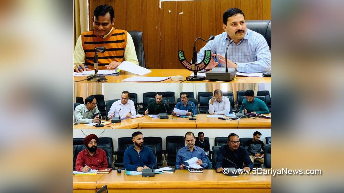 Kathua, DDC Kathua, District Development Commissioner Kathua, Rahul Pandey, Kashmir, Jammu And Kashmir, Jammu & Kashmir, District Administration Kathua