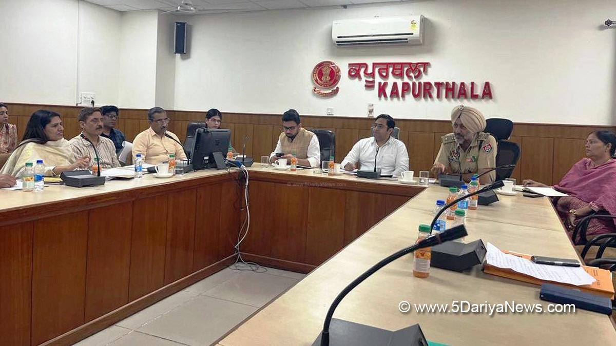 DC Kapurthala, Vishesh Sarangal, Deputy Commissioner Kapurthala, Kapurthala