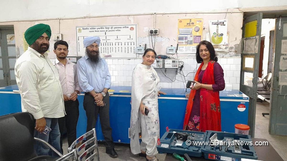 Health, Civil Surgeon Shri Mukatsar Sahib, Shri Mukatsar Sahib, Dr. Ranju Singla, Dr. Ranju Singla Civil Surgeon