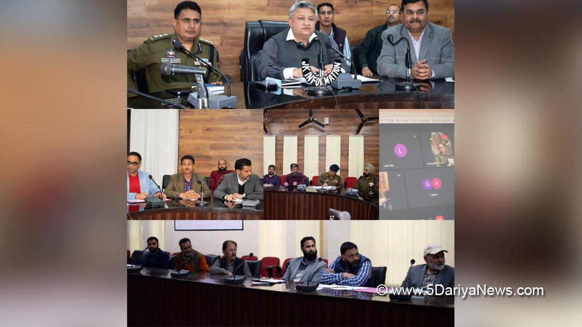 Doda, Deputy Commissioner Doda, Vishesh Paul Mahajan, Jammu, Kashmir, Jammu And Kashmir, Jammu & Kashmir, District Administration Doda, SSP Doda Abdul Qayoom
