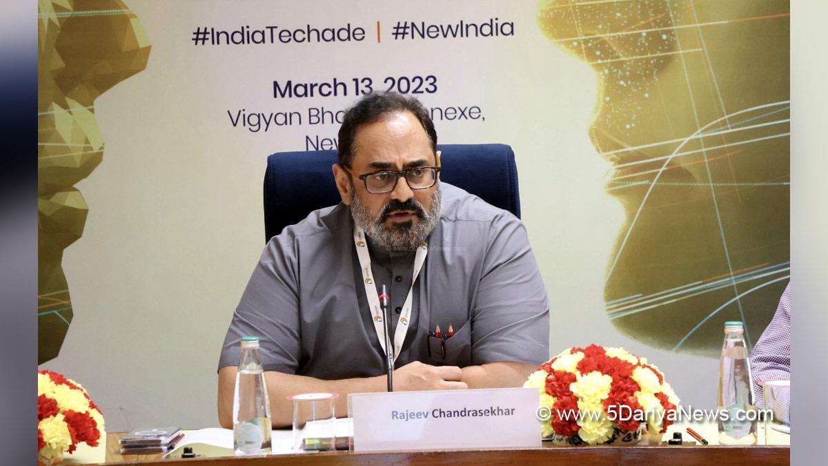 Rajeev Chandrasekhar, Union Minister of State for Electronics and IT, BJP, Bhartiya Janta Party