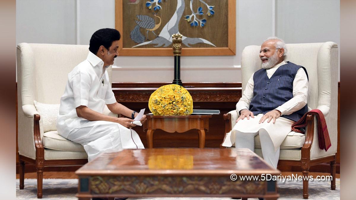 M.K. Stalin, Tamil Nadu Chief Minister, Chief Minister Of Tamil Nadu, Chennai, Narendra Modi, Modi, BJP, Bharatiya Janata Party, Prime Minister of India, Prime Minister, Narendra Damodardas Modi