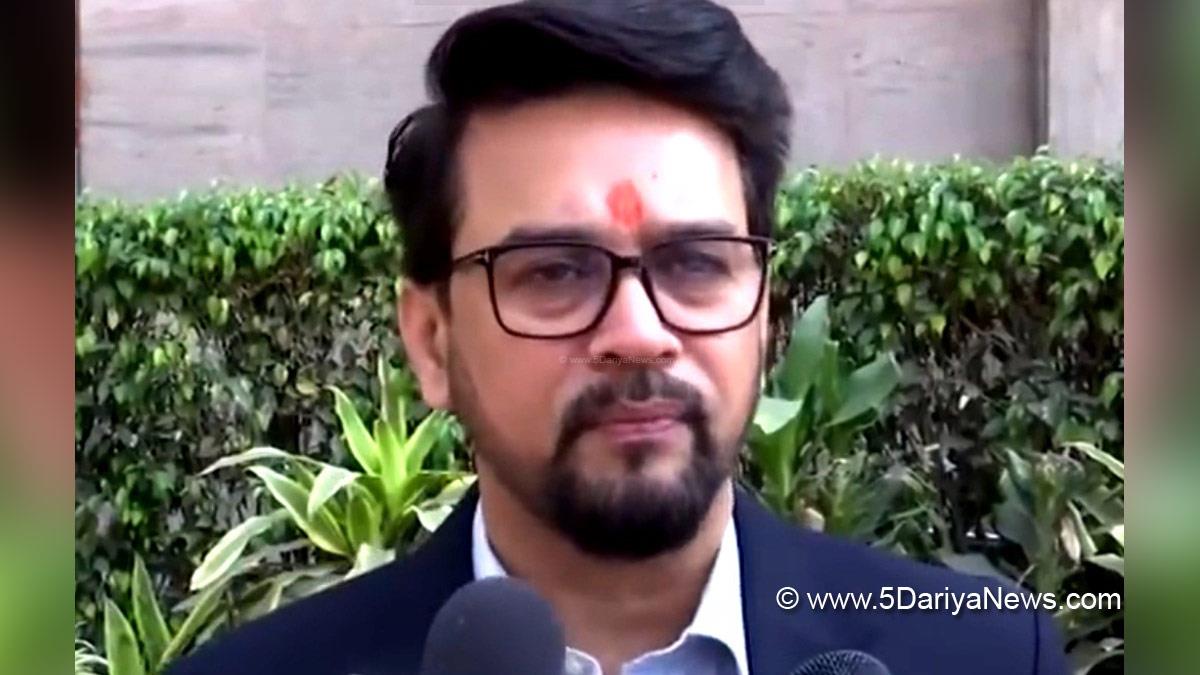 Anurag Thakur, Anurag Singh Thakur, BJP, Bharatiya Janata Party, Minister of Information and Broadcasting