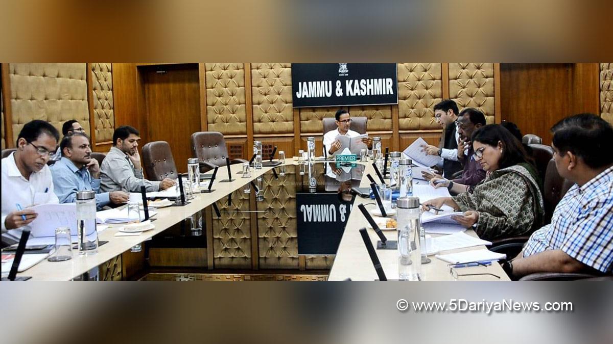  Jammu, Principal Secretary Power Development Department, H Rajesh Prasad, Jammu and Kashmir State Power Development Corporation Limited, JKSPDCL, Jammu And Kashmir, Jammu & Kashmir
