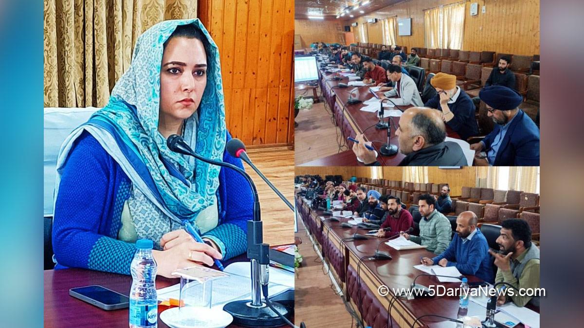 Baramulla, DDC Baramulla, Deputy Commissioner Baramulla, Dr Syed Sehrish Asgar, Dr. Syed Sehrish Asgar, Kashmir, Jammu And Kashmir, Jammu & Kashmir, District Administration Baramulla