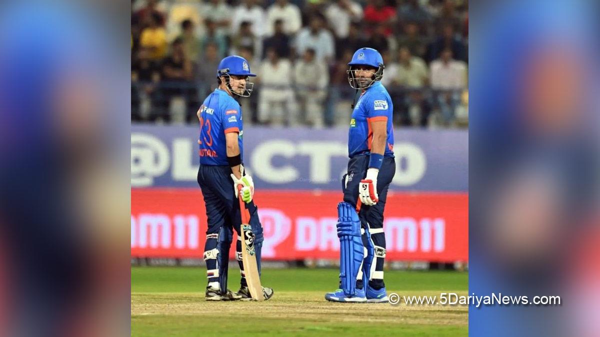 Sports News, Cricket, Cricketer, Player, Bowler, Batsman, Legends League Cricket, LLC, Legends League Cricket Masters, LLC Masters, Gautam Gambhir, Robin Uthappa, India Maharajas, Asia Lions