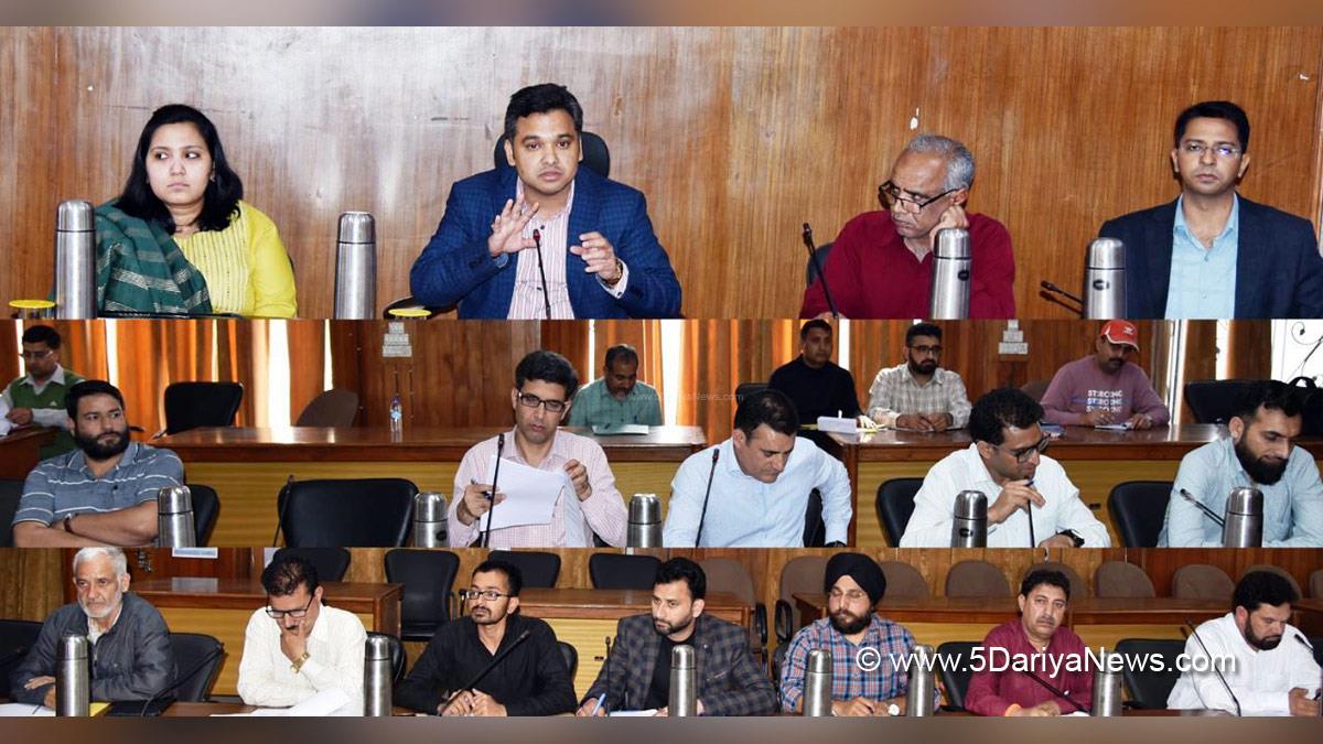 Udhampur, Secretary Revenue, Dr Piyush Singla, Jammu And Kashmir, Jammu & Kashmir