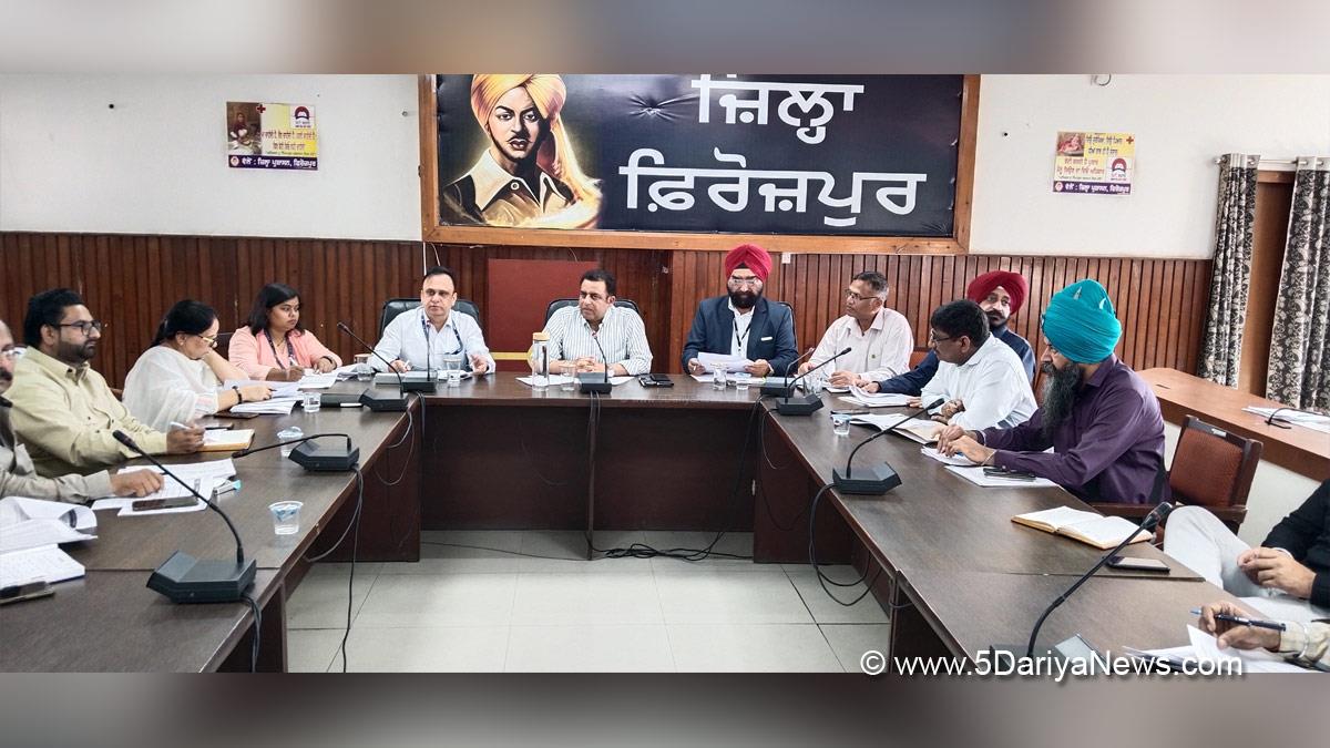 Arun Kumar Sharma, Adittional Deputy Commissioner, Firozpur, Punjab Admin