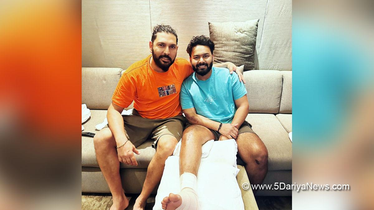 Sports News, Cricket, Cricketer, Player, Bowler, Batsman, Yuvraj Singh, Rishabh Pant, Rishabh Pant Accident, Rishabh Pant Health Update