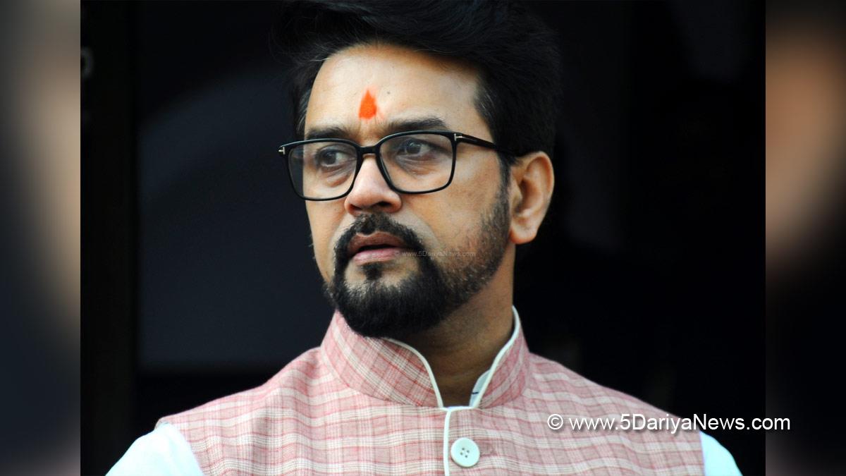 Anurag Thakur, Anurag Singh Thakur, BJP, Bharatiya Janata Party, Minister of Information and Broadcasting, Rahul Gandhi