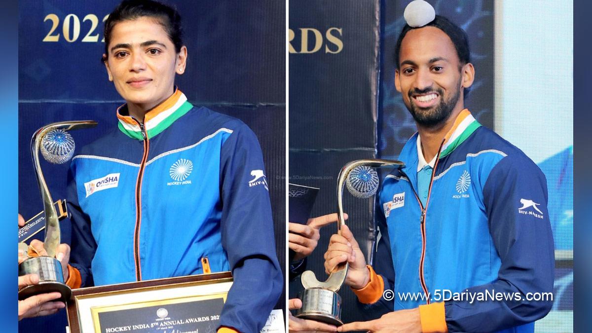 Sports News, Hockey, Hockey Player, Hockey India Awards, Hardik Singh, Savita