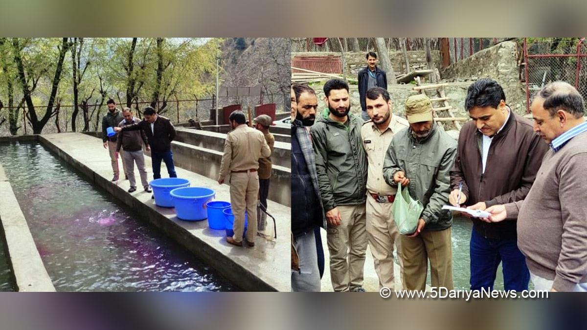 Ramban, Anantnag, Director Fisheries, Mohammad Farooq Dar, Jammu And Kashmir, Jammu & Kashmir