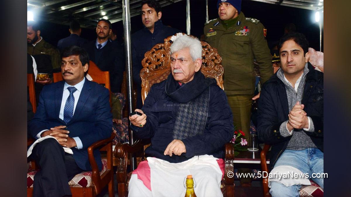 Manoj Sinha, Lieutenant Governor J&K, Raj Bhavan, Jammu, Srinagar, Kashmir, Jammu And Kashmir, Jammu & Kashmir, Lakes Conservation and Management Authority, LC&MA, Arun Kumar Mehta, Dr Arun Kumar Mehta, Dr. Arun Kumar Mehta, Chief Secretary