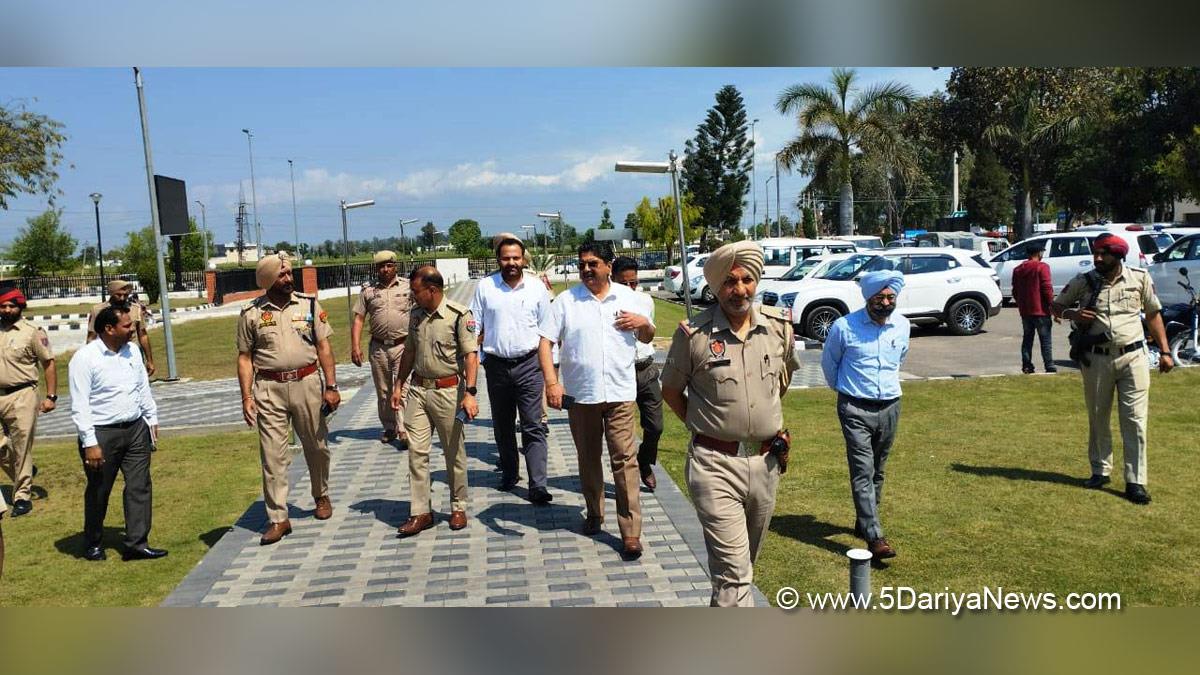 DC SBS Nagar, Navjot Pal Singh Randhawa, Shaheed Bhagat Singh Nagar, Nawanshahr, S.B.S. Nagar, Deputy Commissioner S.B.S. Nagar, SSP Bhagtirath Singh Mina, Pumjab Police, Banga