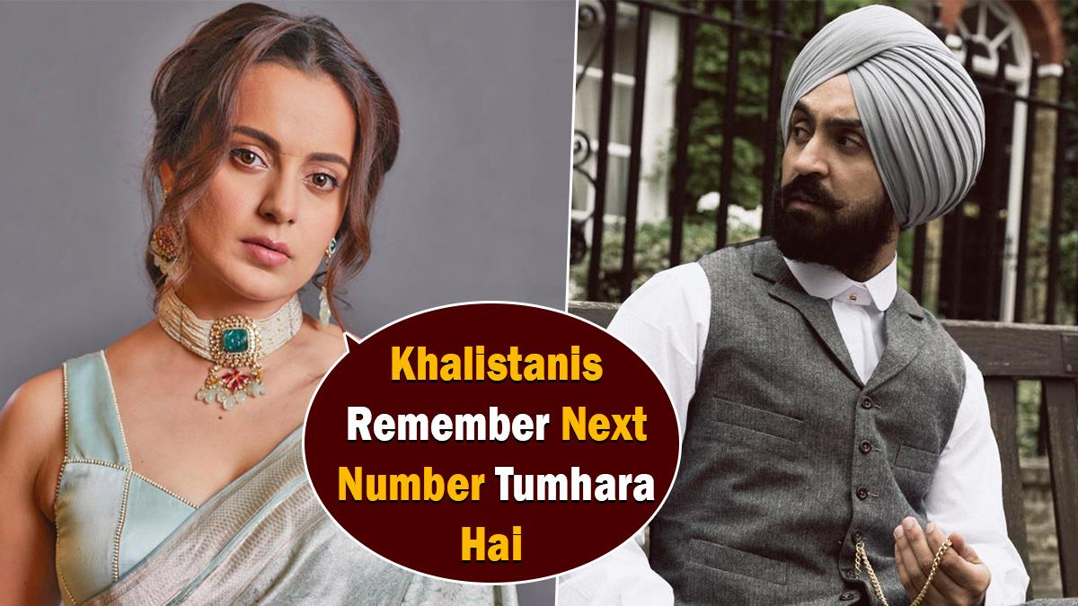 Bollywood, Diljit Dosanjh, Kangana Ranaut, Diljit Dosanjh Kangana Ranaut, Diljit Dosanjh Kangana Ranaut Controversy, Diljit Dosanjh Kangana Ranaut Fight, Diljit Dosanjh Khalistan, Kangana Ranaut Khalistan, Kangana Ranaut Khalistan Comment, Kangana Ranaut Latest Post, Diljit Kangana, Diljit Kangana Khalistan, Diljit Kangana Controversy, Amritpal Singh, Diljit Kangana Twitter Fight, Amritpal Singh Updates