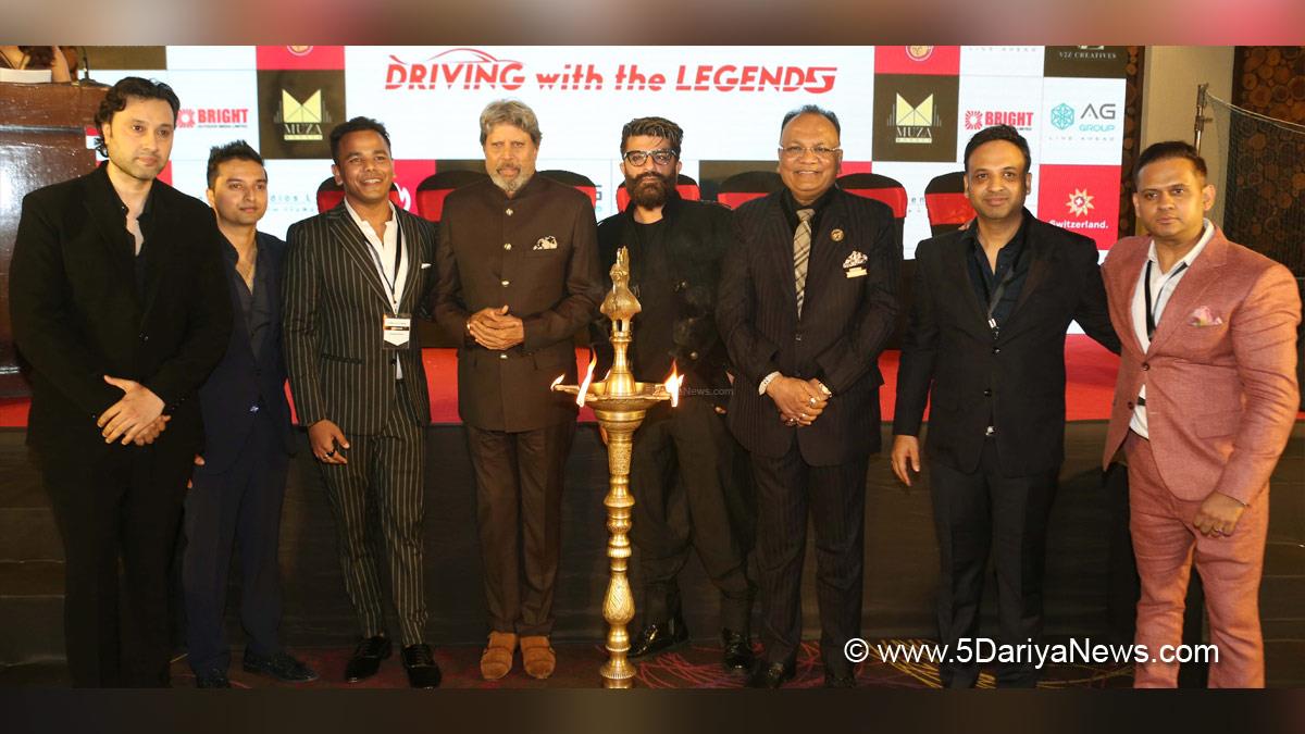 Sports News, Cricketer, Kapil Dev, Driving with the legends, Pawan Kumar Patodia, Kaushik Ghosh, Zaid Sheikh, Uma Vishal Agarwa, Varun Goenka