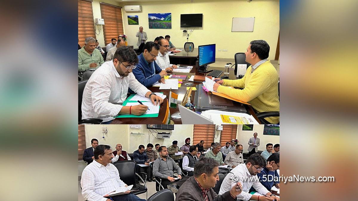Kathua, DDC Kathua, District Development Commissioner Kathua, Rahul Pandey, Kashmir, Jammu And Kashmir, Jammu & Kashmir, District Administration Kathua, District Road Safety Committee