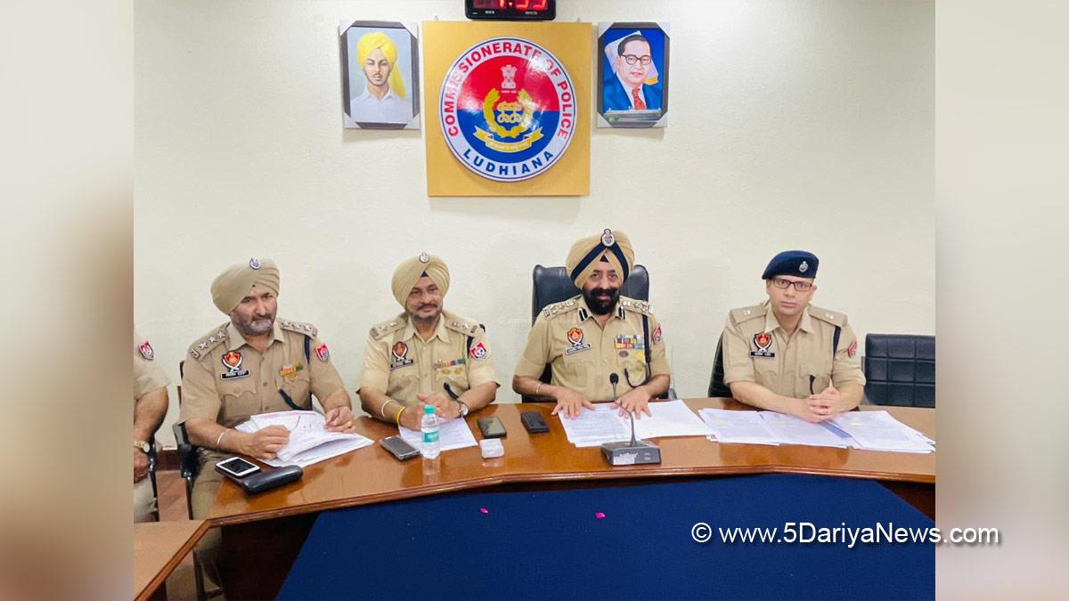 Crime News Punjab, Punjab Police, Police, Crime News, Ludhiana Police, Ludhiana, Mandeep Singh Sidhu, Commissionerate Police Ludhiana