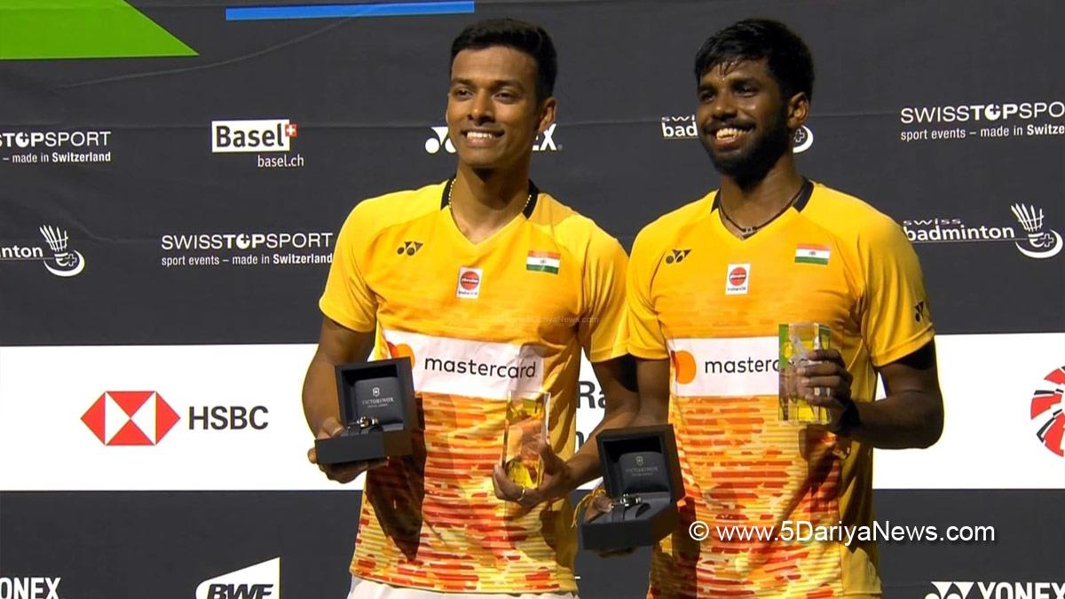 Sports News, Badminton, Badminton Player, Swiss Open, Swiss Open 2023, Satwiksairaj Rankireddy, Chirag Shetty