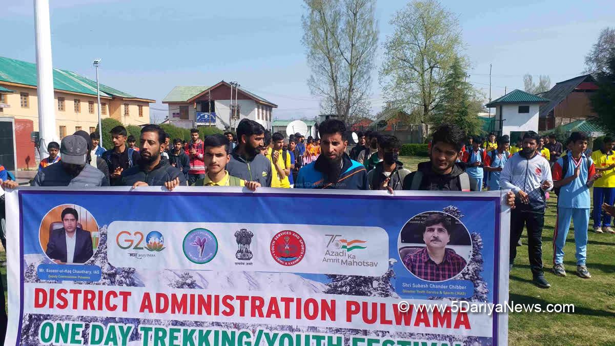 Pulwama, Kashmir, Jammu And Kashmir, Jammu & Kashmir, District Administration Pulwama, Trekking Cum Youth Festival
