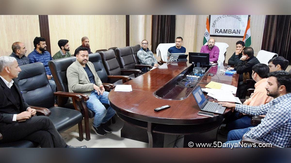 Ramban, Deputy Commissioner Ramban, Mussarat Islam, Mussarat ul-Islam, Kashmir, Jammu And Kashmir, Jammu & Kashmir, District Administration Ramban