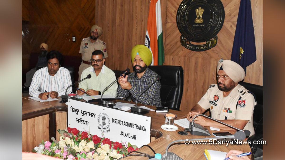 DC Jalandhar, Jaspreet Singh, Jalandhar, Deputy Commissioner Jalandhar