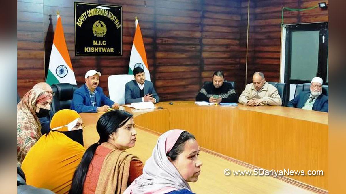 Deputy Commissioner, Devansh Yadav, Kishtwar, Jammu And Kashmir, Jammu & Kashmir, Pre-Conception and Prenatal Diagnosis Techniques, PC, PNDT