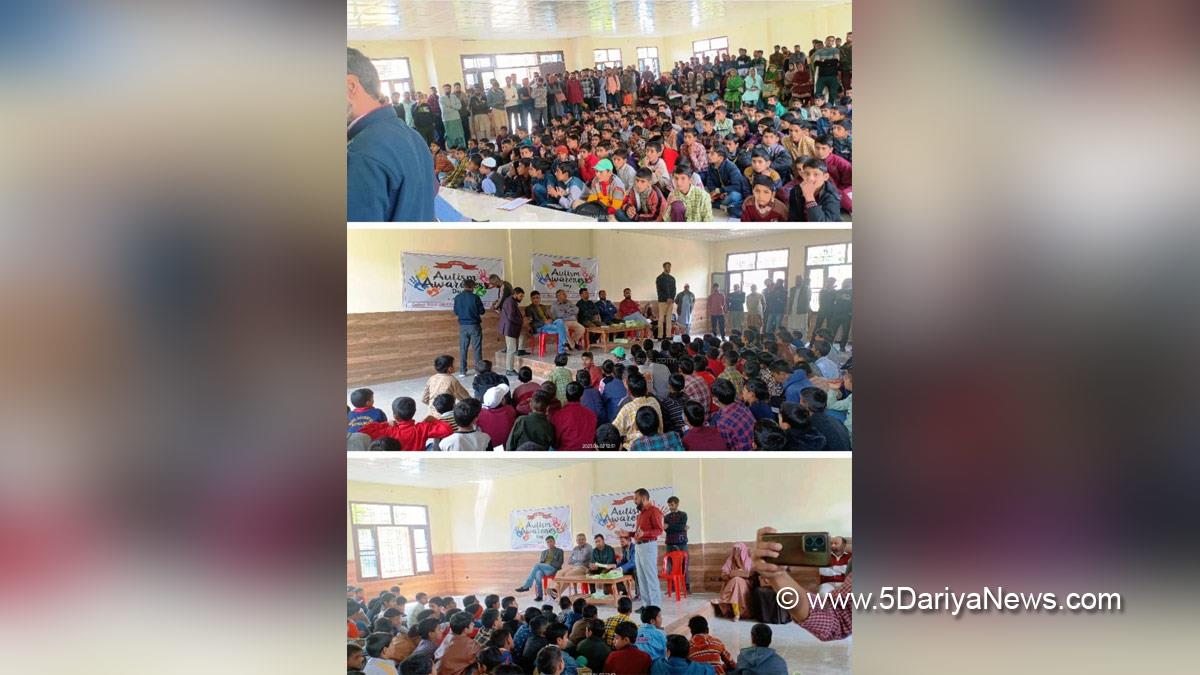 World Autism Day, Rajouri, DDC Rajouri, District Development Commissioner Rajouri, Vikas Kundal, Kashmir, Jammu And Kashmir, Jammu & Kashmir, District Administration Rajouri, International Autism Awareness Day