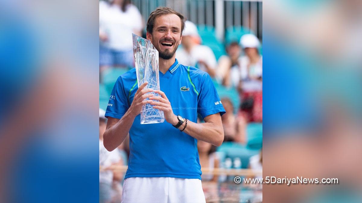 Sporst News, Tennis, Daniil Medvedev, Daniil Medvedev News, Daniil Medvedev Winner, Daniil Medvedev Miami Open, Miami Open Winner, Miami Open, Miami Open Winner 2023