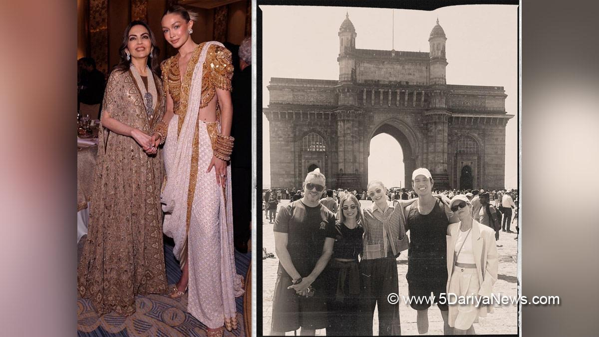  Hollywood, Entertainment, Mumbai, Actor, Cinema, Gigi Hadid, Gigi Hadid Controversy, Gigi Hadid Mumbai, Nita Mukesh Ambani Cultural Centre, NMACC