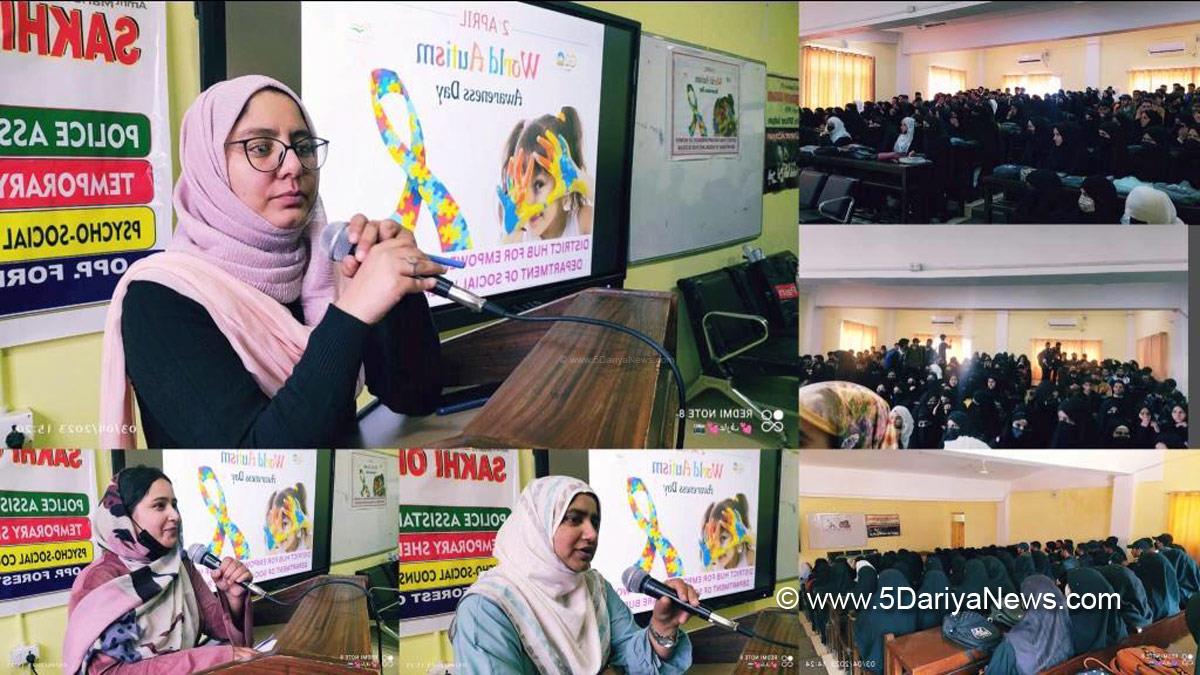 Budgam, Kashmir, Jammu And Kashmir, Jammu & Kashmir, District Administration Bandipora, World Autism Day 