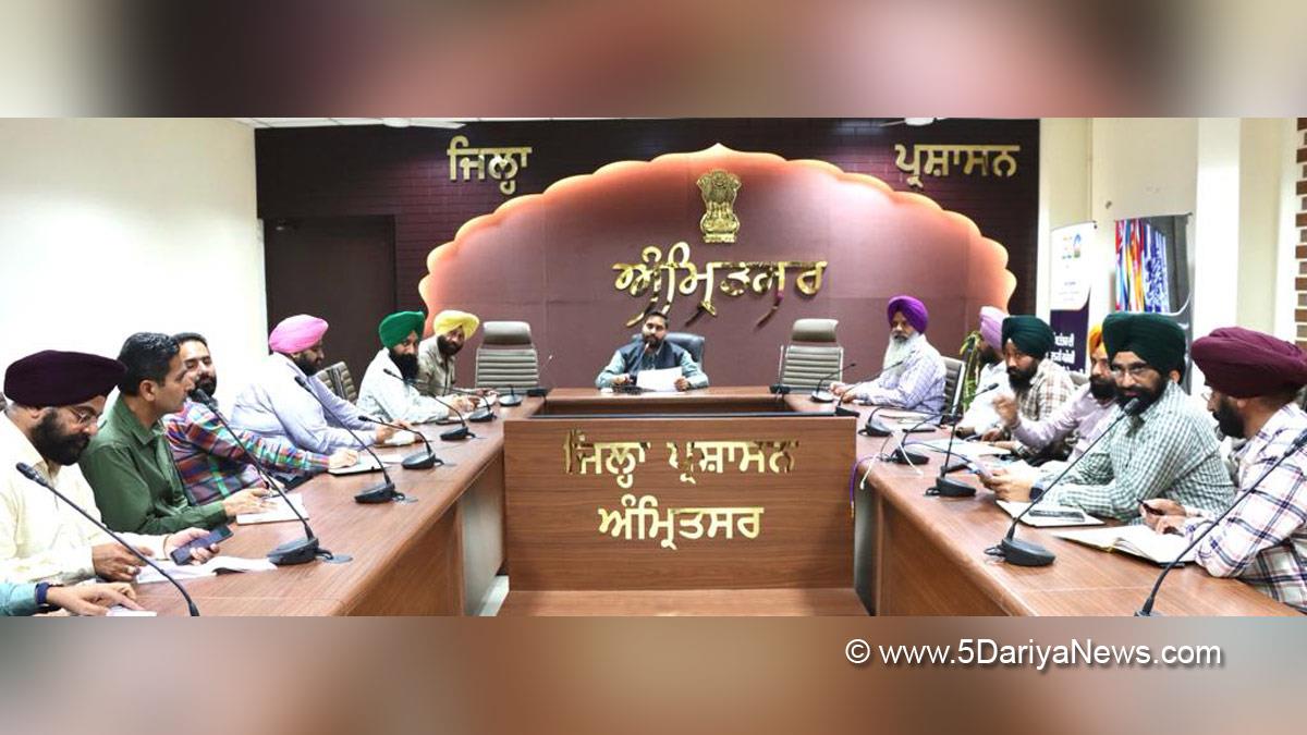DC Amritsar, Amritsar, Harpreet Singh Sudan, Deputy Commissioner Amritsar