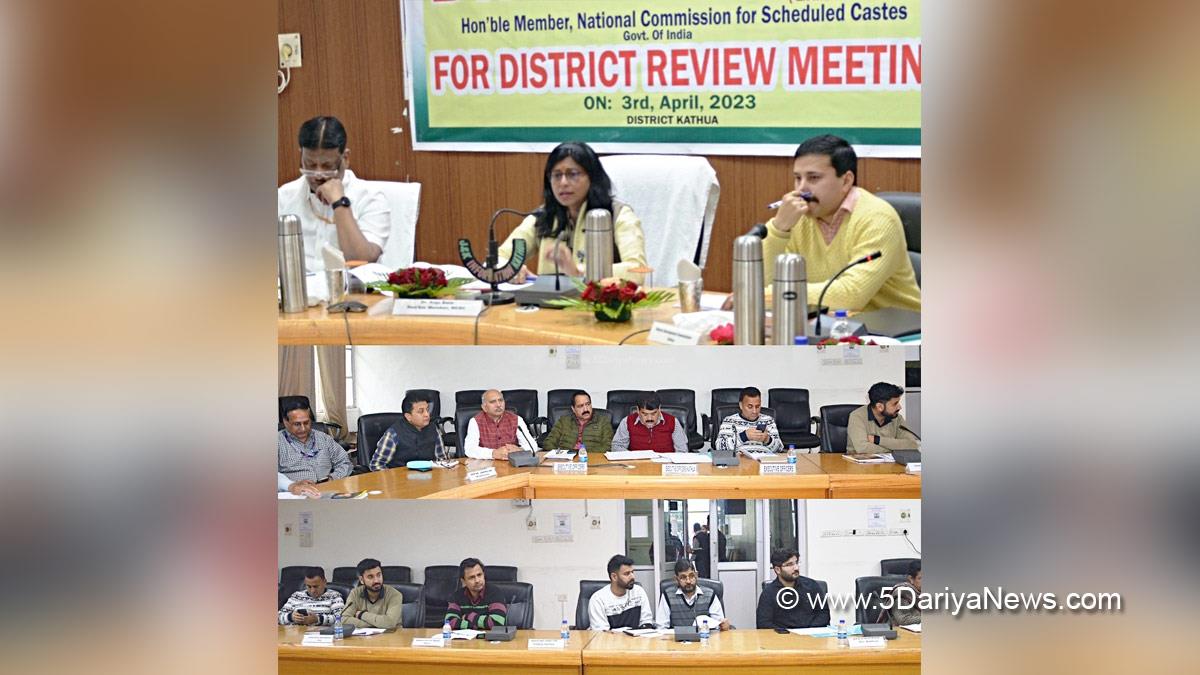 JK Admin, Kashmir, Jammu And Kashmir, Jammu & Kashmir, Srinagar, Jammu, Dr Anju Bala, National Commission for Scheduled Castes, NCSC