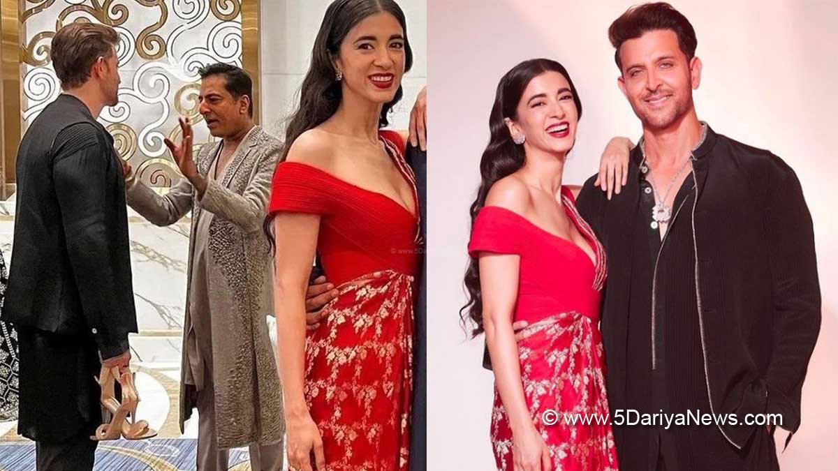Bollywood, Hrithik Roshan, Saba Azad, Hrithik Roshan Saba Azad, Hrithik Roshan, Saba Azad News, Hrithik Roshan Saba Azad Pictures, Mukesh Ambani Cultural Centre, NMACC, NMACC Mumbai, Hrithik Roshan Girlfriend, Hrithik Roshan Girlfrind News, Hrithik Roshan Gf, Hrithik Roshan Wife