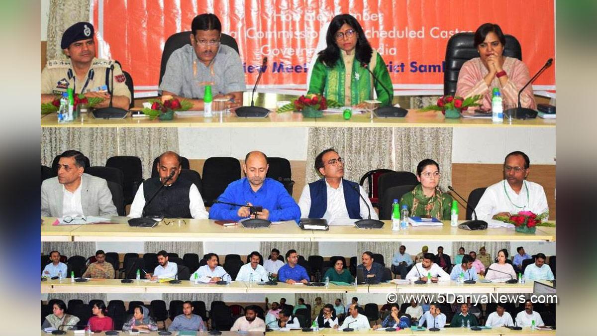 JK Admin, Kashmir, Jammu And Kashmir, Jammu & Kashmir, Srinagar, Jammu, Dr Anju Bala, Samba, National Commission for Scheduled Castes, NCSC