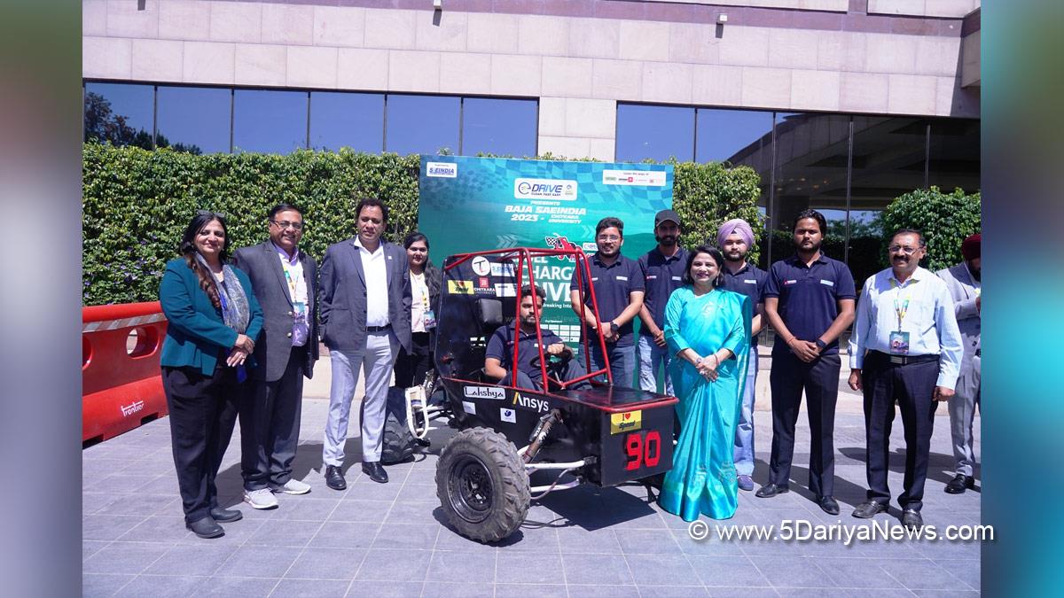 Chitkara University, Baddi, Himachal Pradesh, Baja Saeindia 2023, Bpcl E-Drive , Dr. Madhu Chitkara, Himachal Pradesh, Dr. Ashok K Chitkara,Chitkara Business School, Dr. Madhu Chitkara
