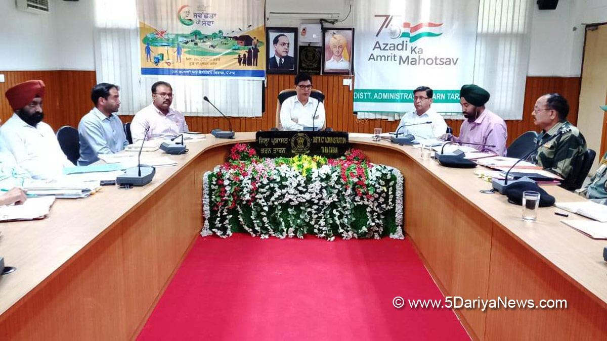 DC Tarntaran, Rishipal Singh, Tarntaran, Deputy Commissioner Tarntaran