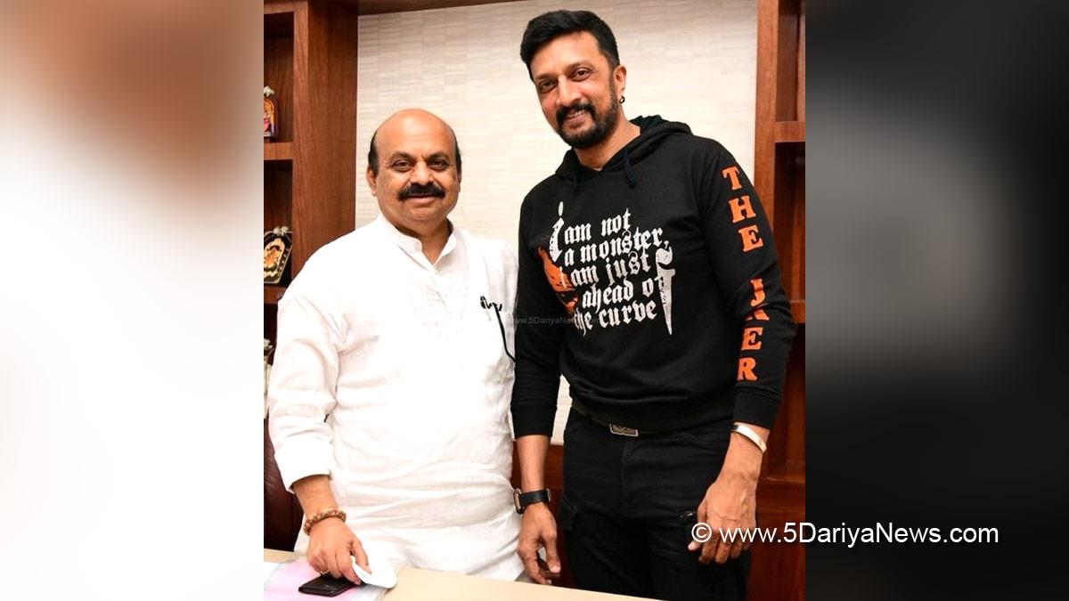 Basavaraj Bommai, BJP, Bharatiya Janata Party, Karnataka, Bengaluru, Sandalwood, Entertainment, Kichcha Sudeep