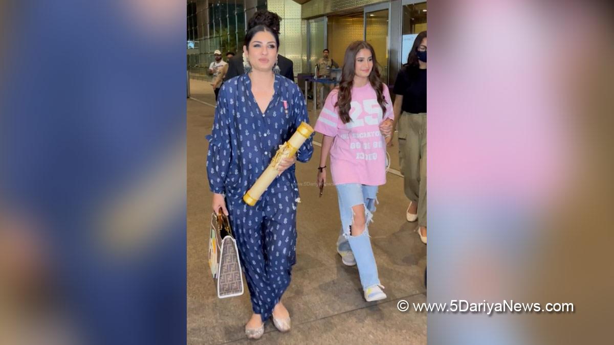 Bollywood, Entertainment, Mumbai, Actor, Actress, Cinema, Hindi Films, Movie, Mumbai News, Heroine, Raveena Tandon, Raveena Tandon PAdma Shri, Raveena Tandon Daughter, Raveena Tandon Angry, Raveena Tandon Daughter Pushed
