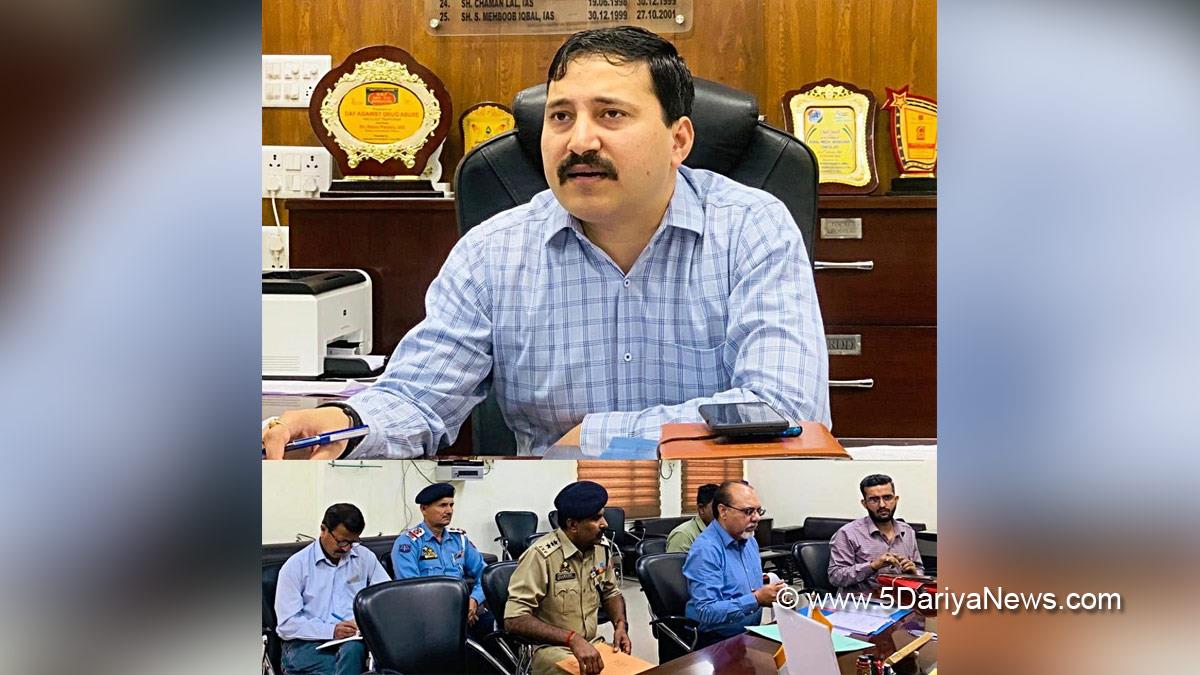 Kathua, DDC Kathua, District Development Commissioner Kathua, Rahul Pandey, Kashmir, Jammu And Kashmir, Jammu & Kashmir, District Administration Kathua