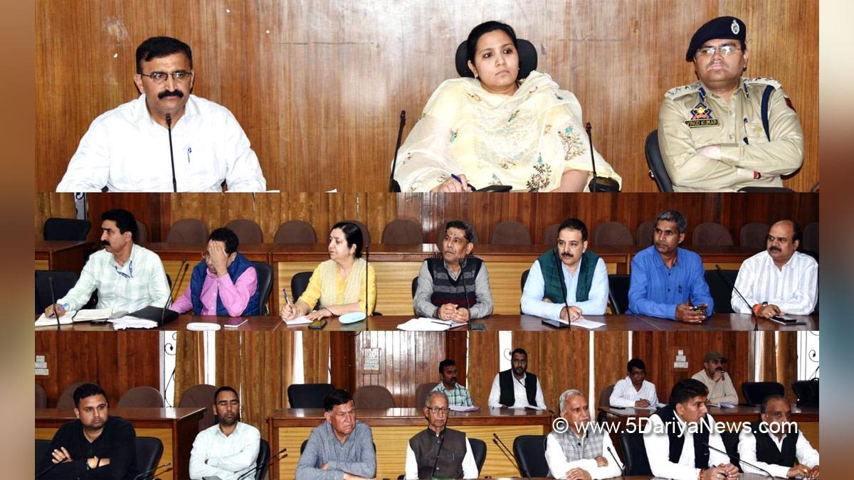 Udhampur, DDC Udhampur, District Development Commissioner Udhampur, Krittika Jyotsna, Kashmir, Jammu And Kashmir, Jammu & Kashmir, District Administration Udhampur