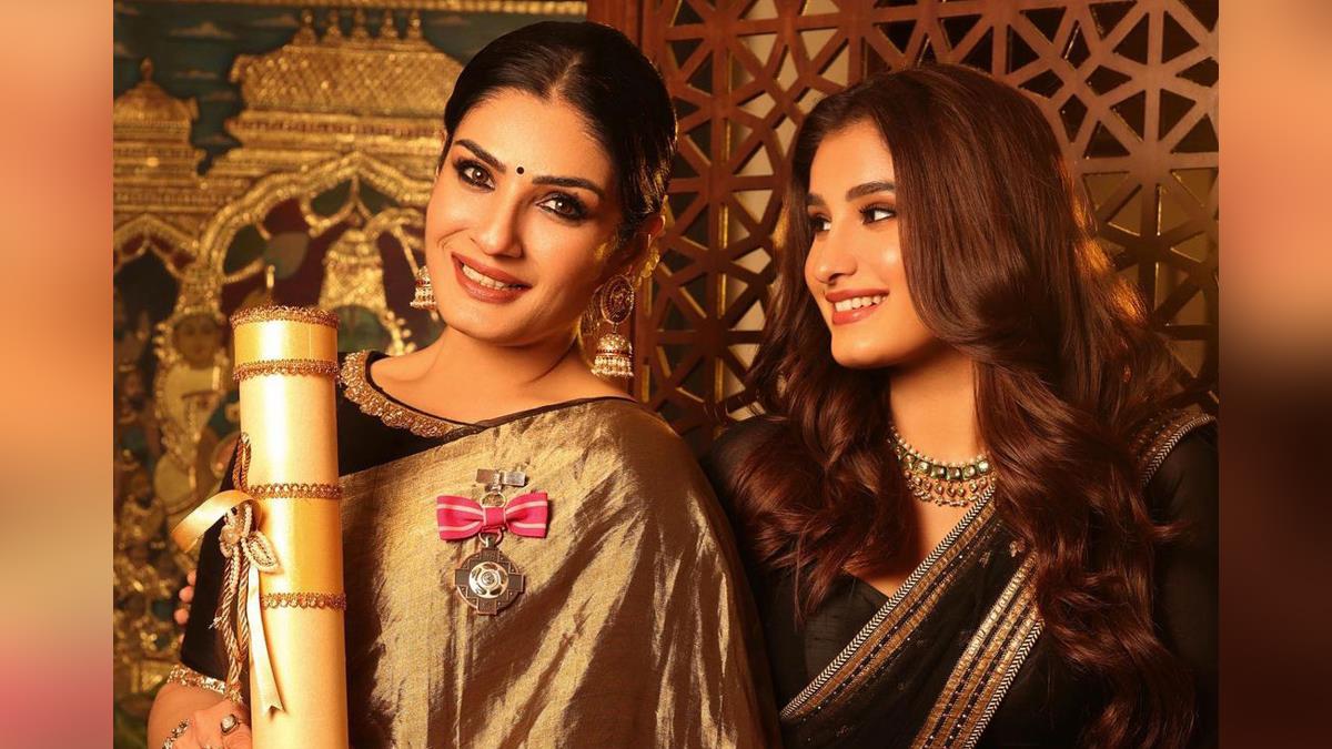 Bollywood, Entertainment, Mumbai, Actor, Actress, Cinema, Hindi Films, Movie, Mumbai News, Heroine, Raveena Tandon, Raveena Tandon Padma Shri, Raveena Tandon Daughter, Rasha Thadani, Rasha Thadani Instagram
