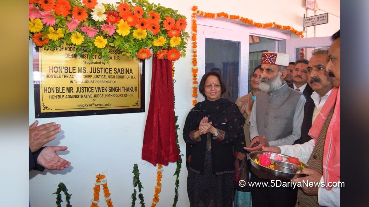 Judiciary, Sabina, Justice Sabina, Dharamshala, Himachal Pradesh
