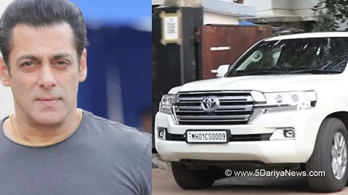Salman Khan, Bollywood, Entertainment, Mumbai, Actor, Cinema, Hindi Films, Movie, Mumbai News, Salman Khan Car, Salman Khan Bullet Proof Car, Salman Khan Bullet Proof SUV, Salman Khan Death Threat