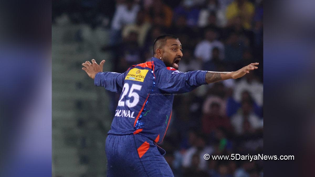 Sports News, Cricket, Cricketer, Player, Bowler, Batsman, Indian Premier League, IPL, IPL 2023, #IPL2023, Indian Premier League 2023, Krunal Pandya, Lucknow Super Giants, Sunrisers Hyderabad