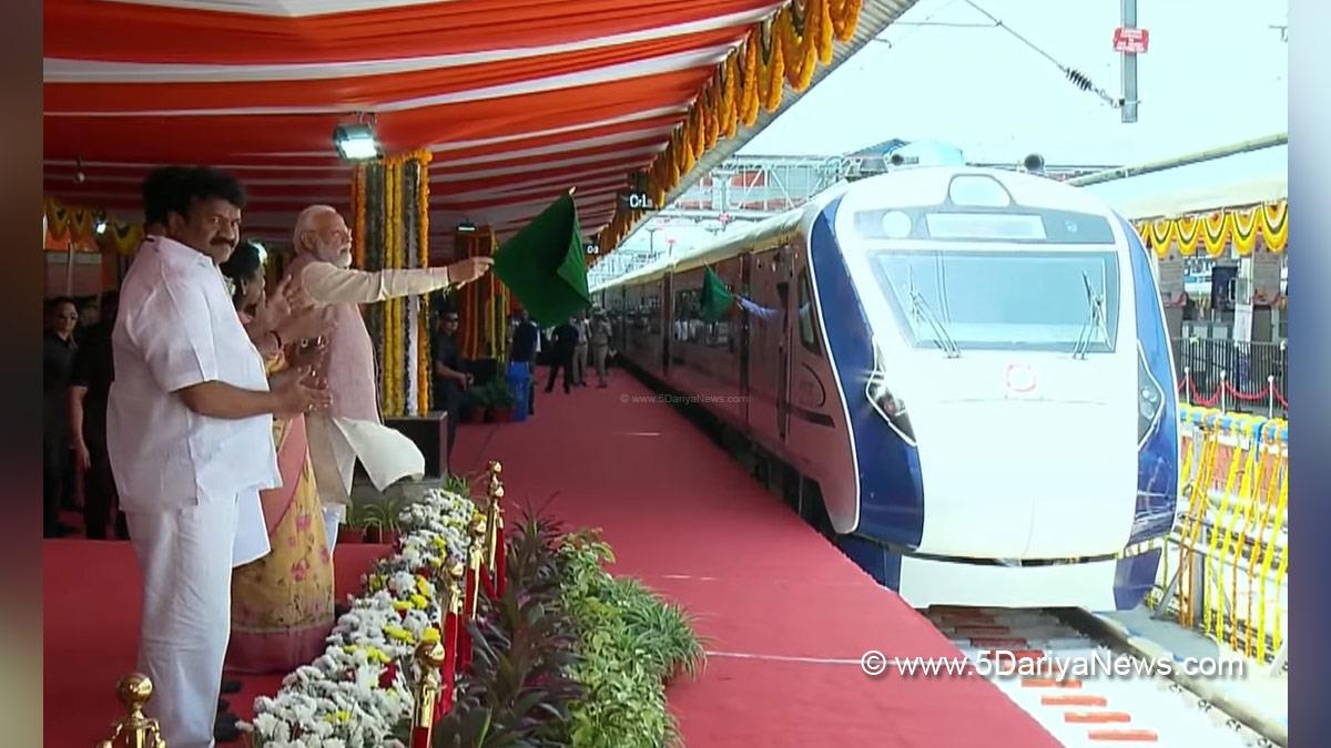Narendra Modi, Modi, BJP, Bharatiya Janata Party, Prime Minister of India, Prime Minister, Narendra Damodardas Modi, Vande Bharat Express, Secunderabad Tirupati Vande Bharat Express, Secunderabad Tirupati Express