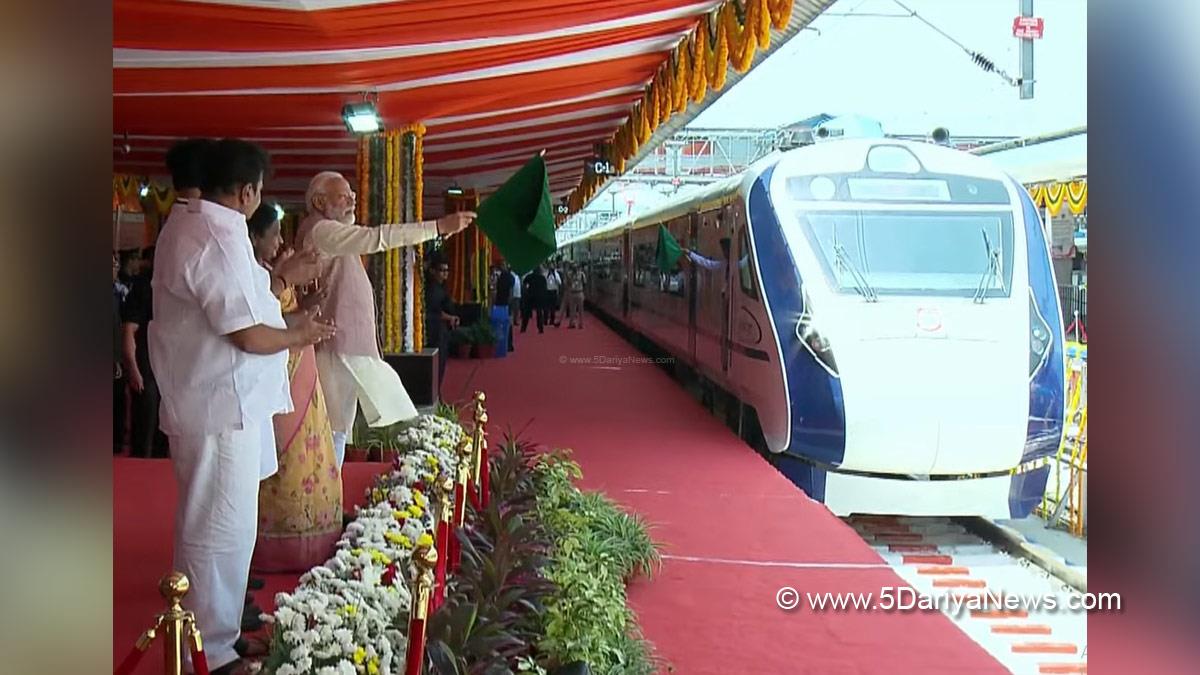 Narendra Modi, Modi, BJP, Bharatiya Janata Party, Prime Minister of India, Prime Minister, Narendra Damodardas Modi, Vande Bharat Express, Secunderabad Tirupati Vande Bharat Express, Secunderabad Tirupati Express